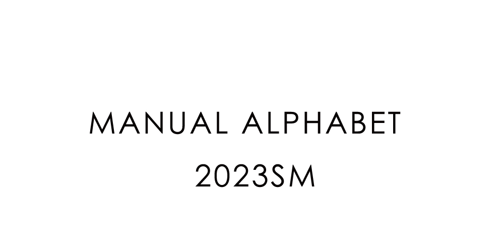 MANUAL ALPHABET 2023SM